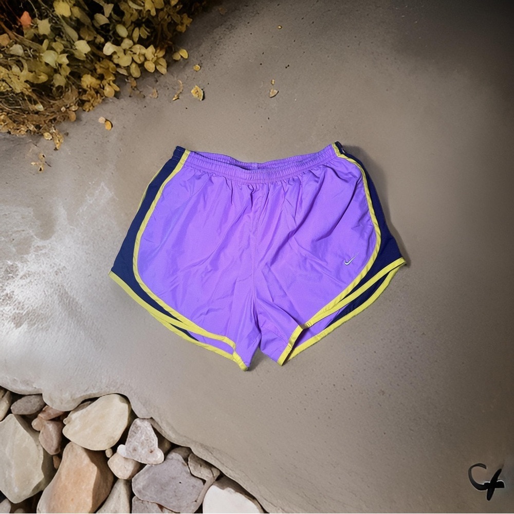 Nike tempo running shorts with brief lining
